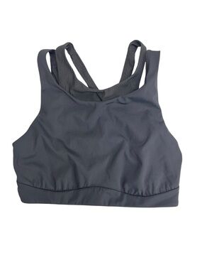 Lululemon High Neck Y Back Train Bra Black Size 8